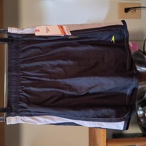 Speedo Men's Fitness Swim Trunks - Black